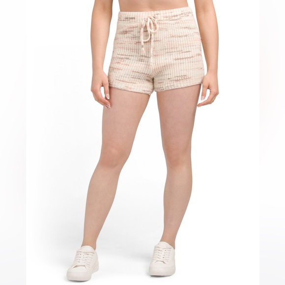 l*space Pants - L*Space | NWT Layla Knit Cream High Waist Shorts
